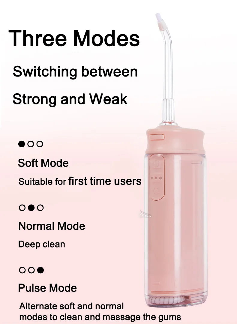 Mini Power Flossing Tooth Cleaner Flusher Cleaning Care Water Flosser Oral Irrigator