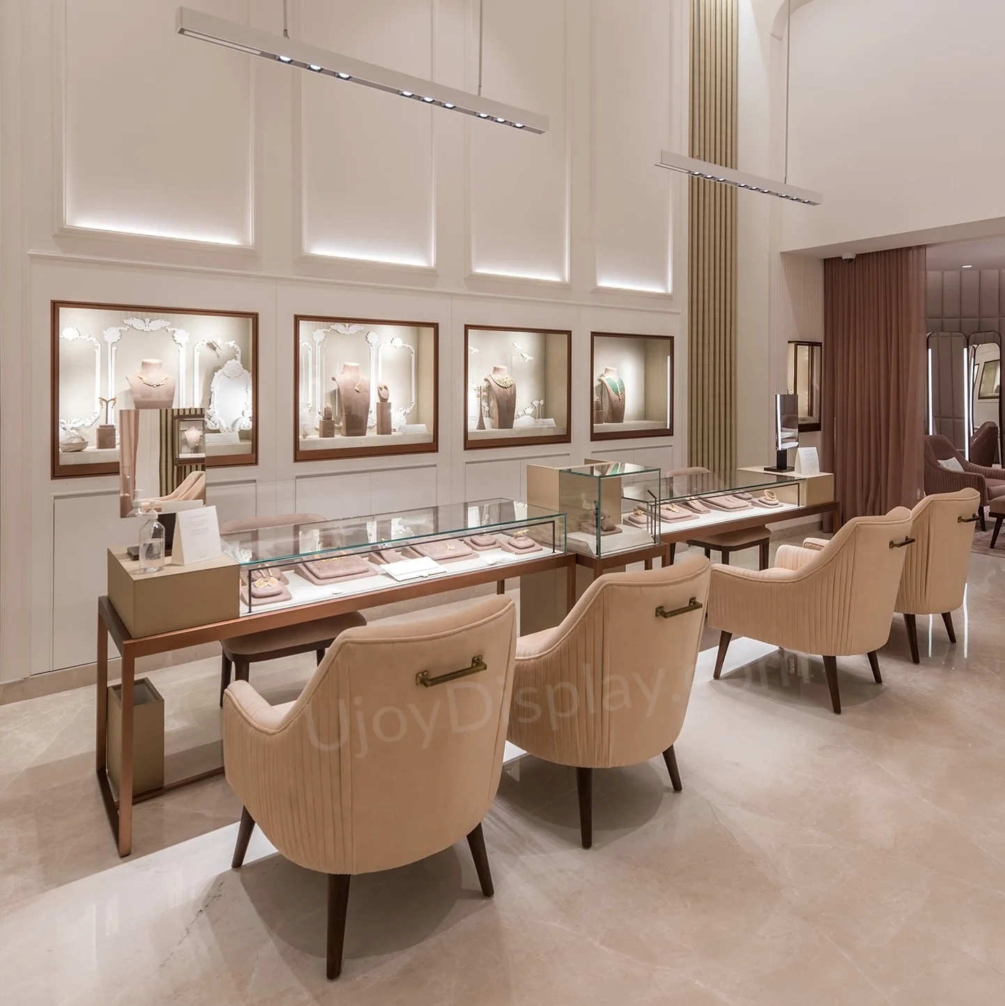 Jewelry display showcase manufacturer