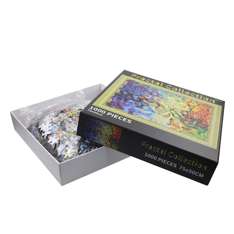 Factory Paper Custom  Round 1000 pieces Jigsaw Puzzle