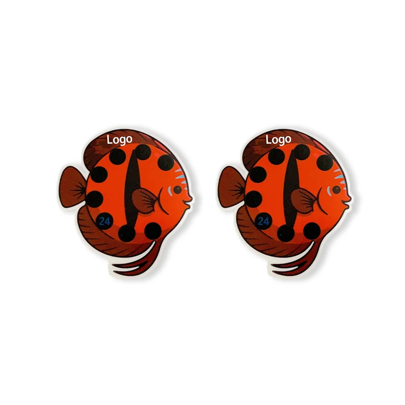 Custom OEM Design Many Kinds Thermochromic Liquid Crystal Thermometer for Aquarium