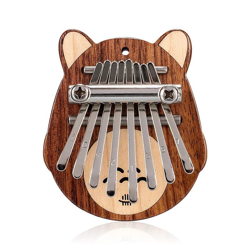new design mini kalimba 8 notes pocket kalimba cut custom thumb piano
