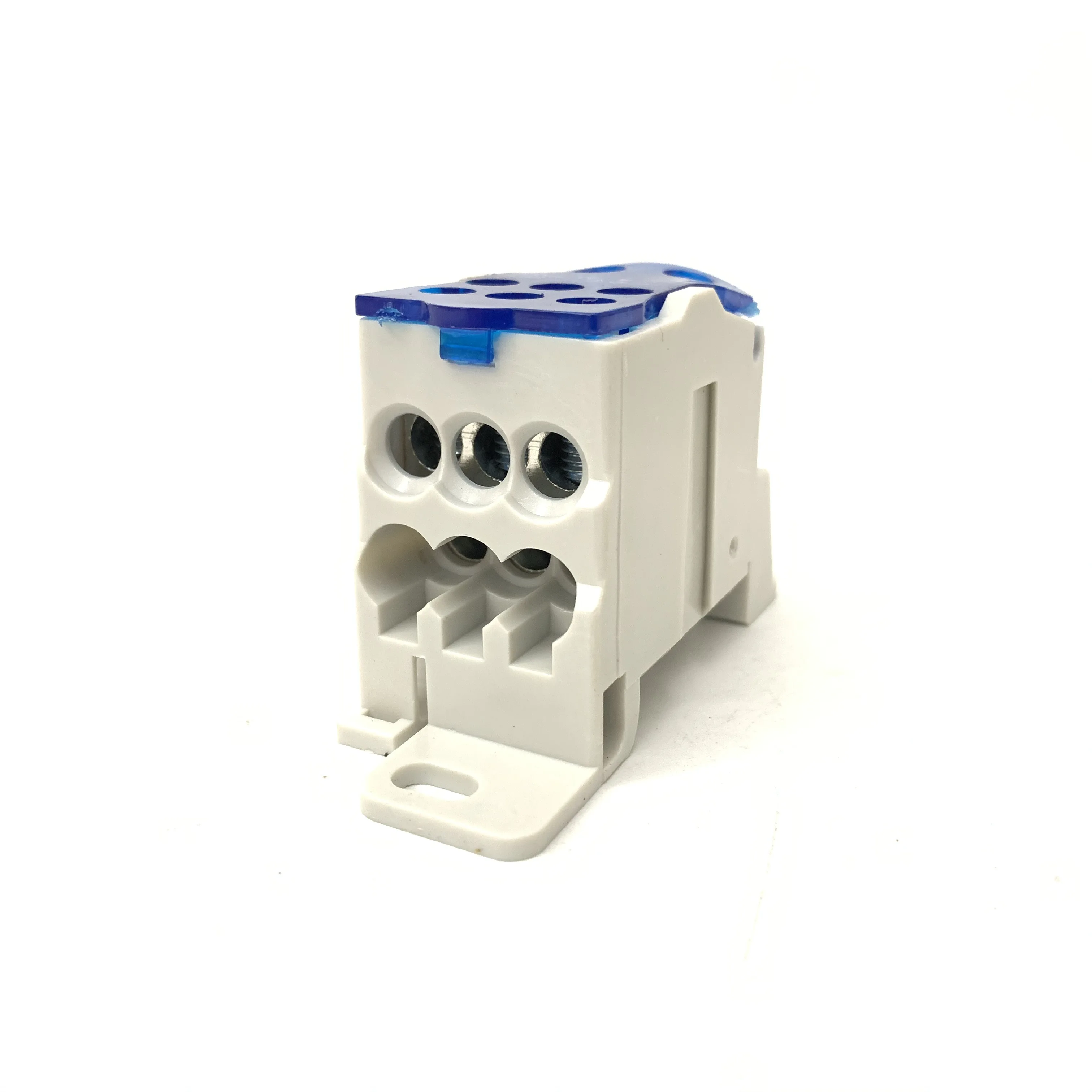 UKK Series 80A 125A 160A 250A 400A 500A Din Rail Terminal Blocks Connector
