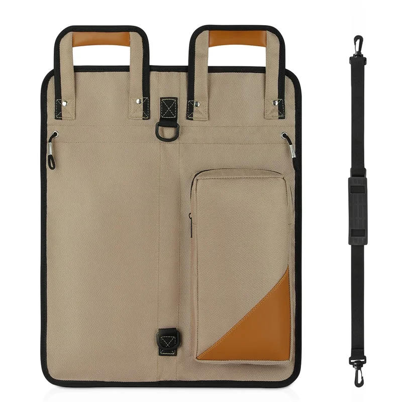 Portable Waterproof Drumsticks Bag Holder Thickened Large Capacity Drum Sticks Bag