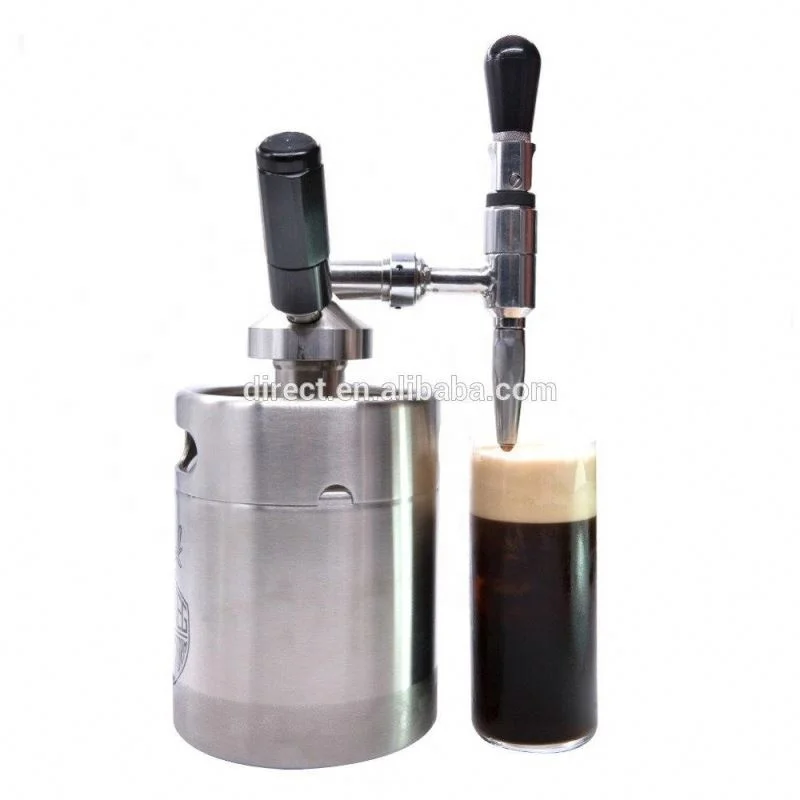 2 л 64 унции, кофейная бочка для холодного заваривания Nitro с системой крана