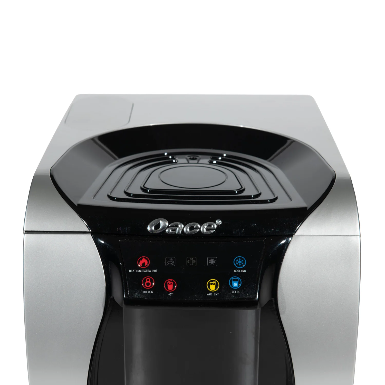 Desktop Water Dispenser Mini Hot and Cold Small Drinking Fountain, Security, for Home Office Dormitory