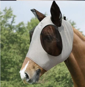 Custom Hot Sale Summer Horse Mesh FlyMask Manufacture Equestrian Products Horse FlyMask