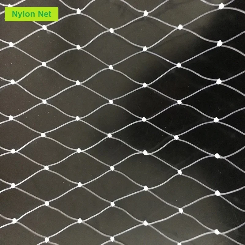 
Custom Braided Single Wire Fishing Net Mesh Nylon Fishing Net 