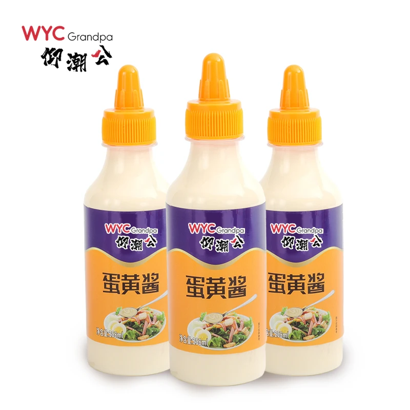Most Popular Child Factory Price With OEM Backing Cake Or Salad 258ml Delicious Sweet Sauce With Sandwich Bread Mayonnaise Sauce
