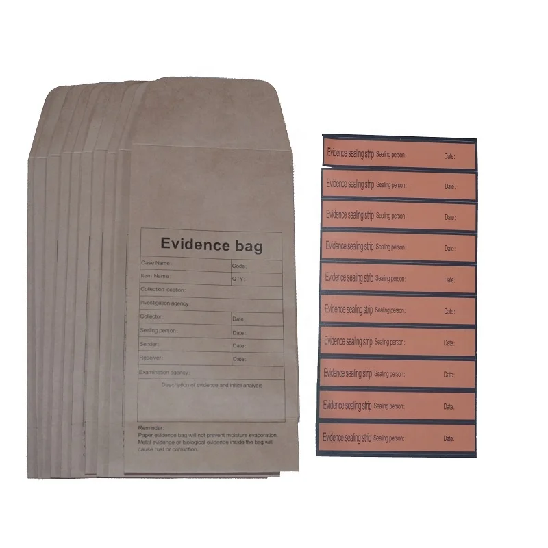 No.C025 NO.3 Kraft paper evidence bag