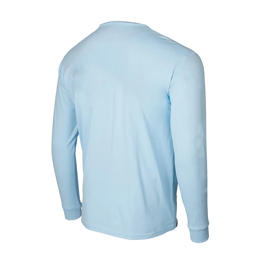 long sleeve 100 polyester sun protection clothing spf shirts custom fishing shirt