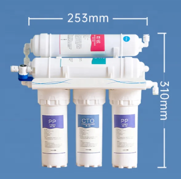 Производитель бытовой техники Undersink 6-ступенчатый UF очиститель воды машина с ультрафильтром для