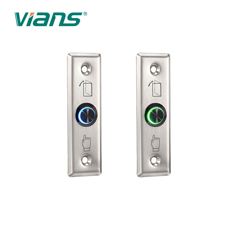 VIANS Back light Push Sensor Opener door Release Access control system Exit Button Switch