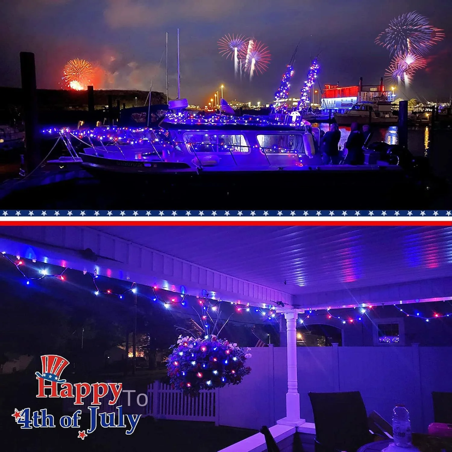 Outdoor Solar Lights String Christmas Holiday Courtyard Garden Decorative Arrangement Gipsophila Independence Day Halloween