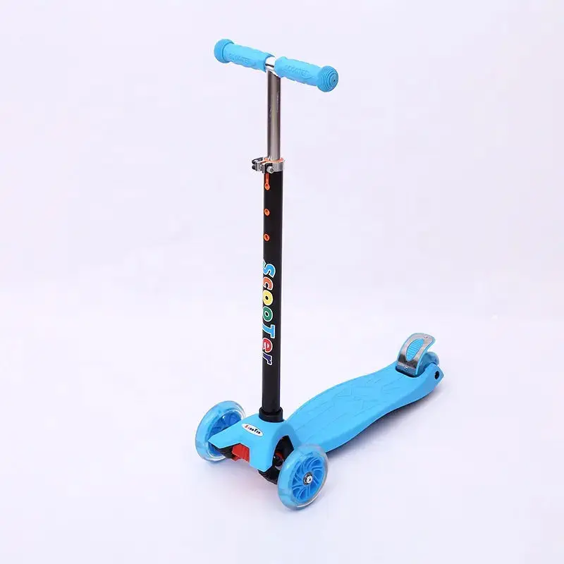 chinese hot sale free shipping 3 4 big wheel off-road mobility  drift foot kids tricycle scooter with removable seat suitcase