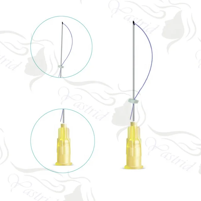 High quality yastrid pdo threads lifting smooth mono 25g 120mm with needle type