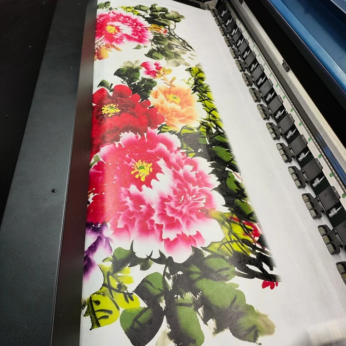 HONGJET 1.8m CE Certification Latex Printing Machine Tyvek Paper Wall Paper Printer Manufacturer