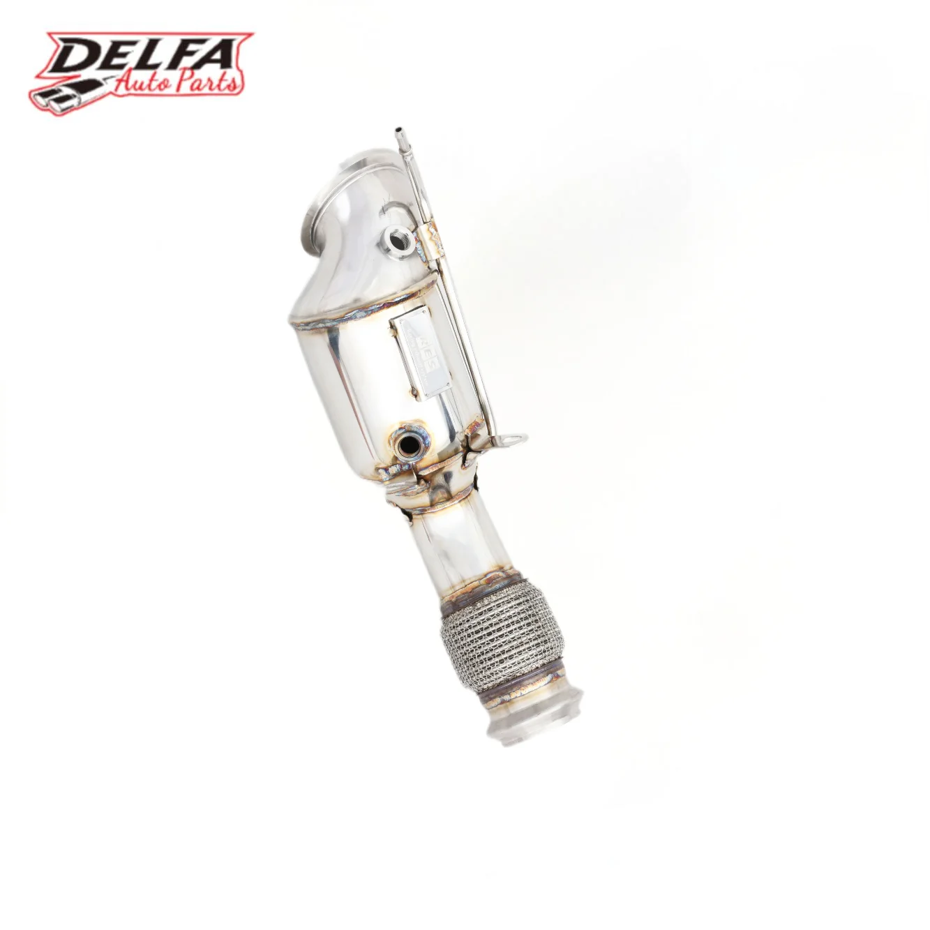 Delfa Factory Outlet EXHAUST PIPE Downpipe For BMW 540 G30/G38 3.0T 2017-2022 High flow catted Exhaust Downpipe