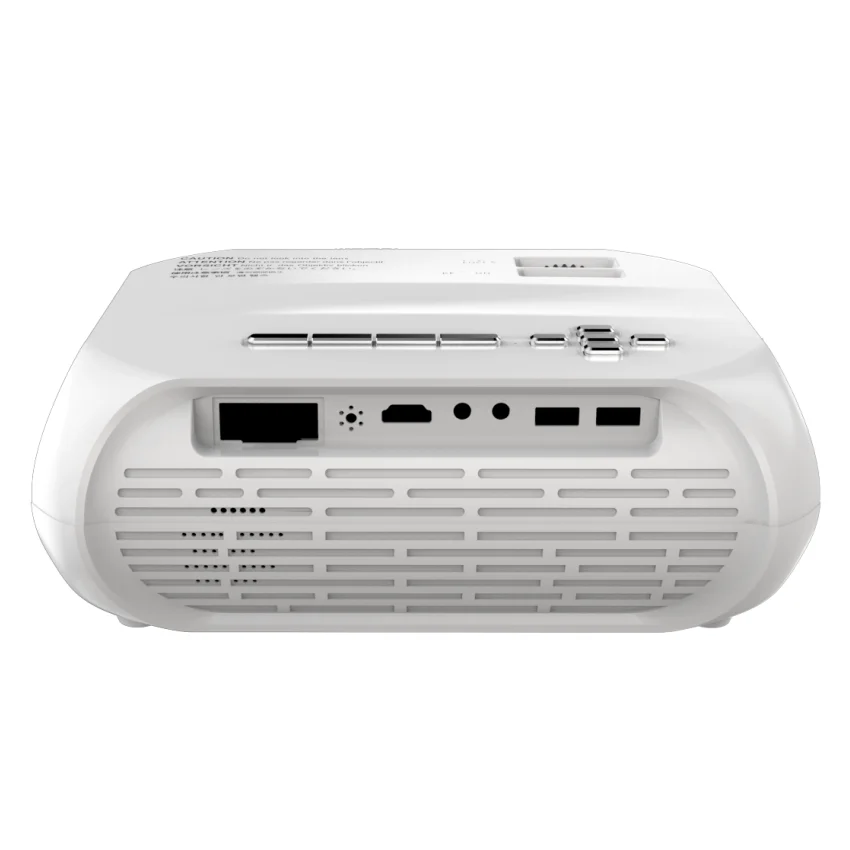 
Mini Data Show Tablet Laptop Smart Video Digital Projector 6000 Lumens Home Cinema Projector Phone Mirroring CE RoHS FCC Passed 