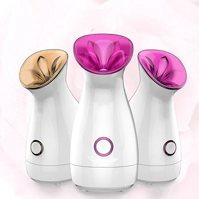 Custom logo Private Label Nano Ionic Hot Mist Face Steamer Home Sauna SPA Face Humidifier Atomizer Face Spa Equipment Hot Steam