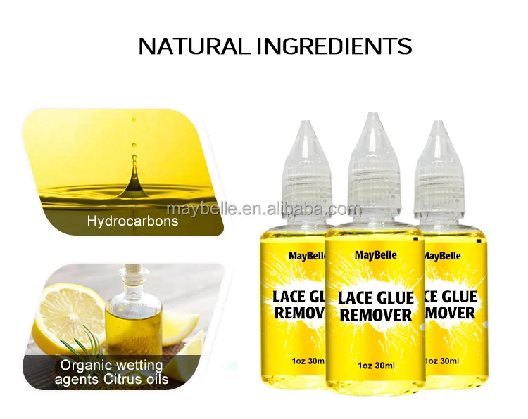 Glue Best Partner 2oz 4oz Front Adhesive Solvent Hair Removal Spray Lace Glue Remover Spray For Wig