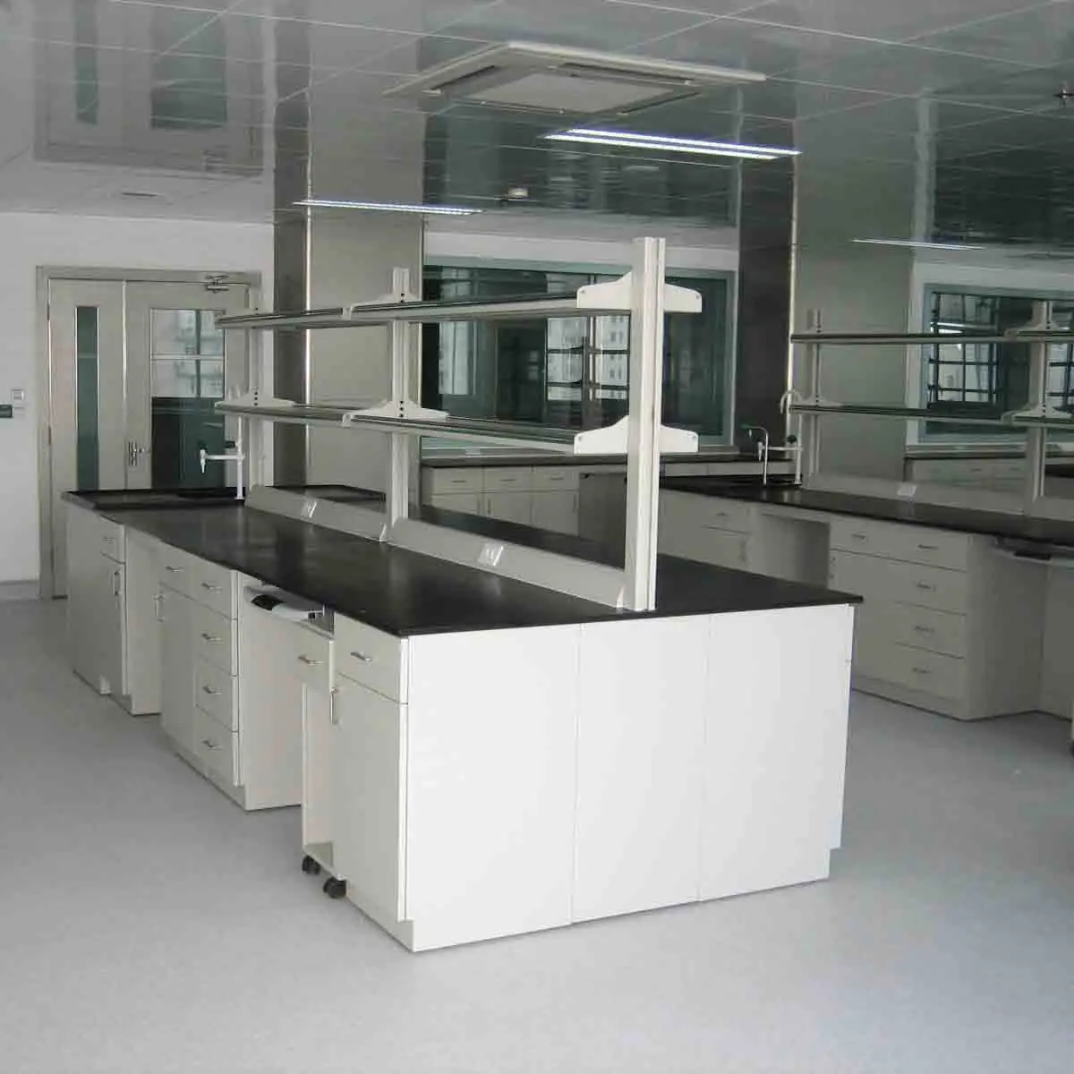 
multifunctional portable industry metal lab work bench with drawers 
