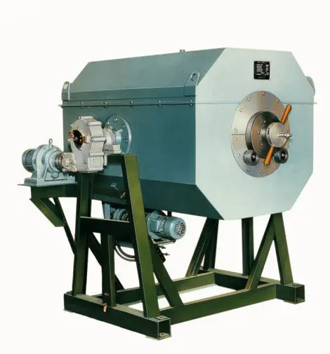 Low cost Heat treatment rotary furnace for Screws/ Nuts/bolts/nails