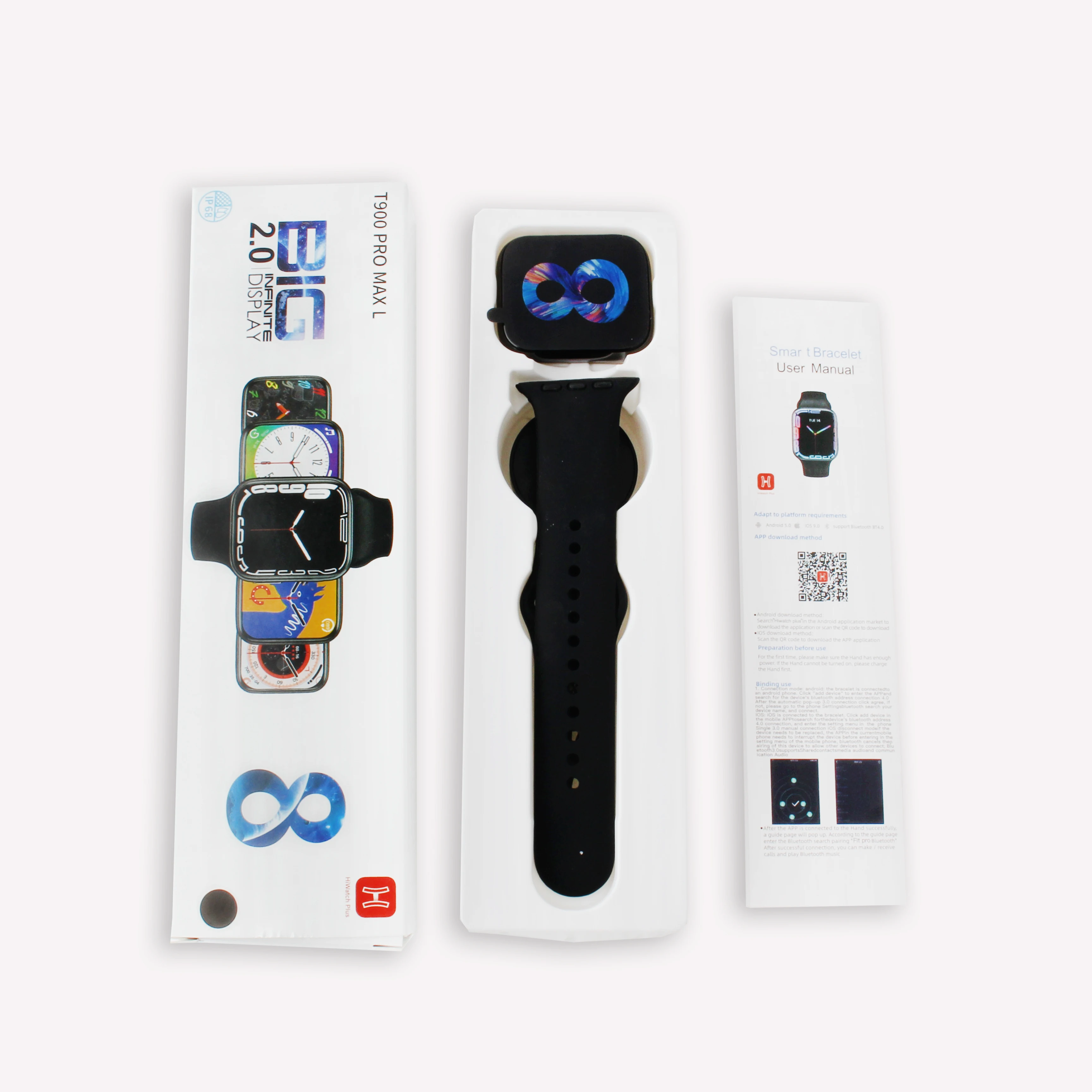 Smart Watch free shipping smart watch 2.0 big screen t900 pro max serie 8 2022 Sports Ip68 Waterproof IOS SmartWatch