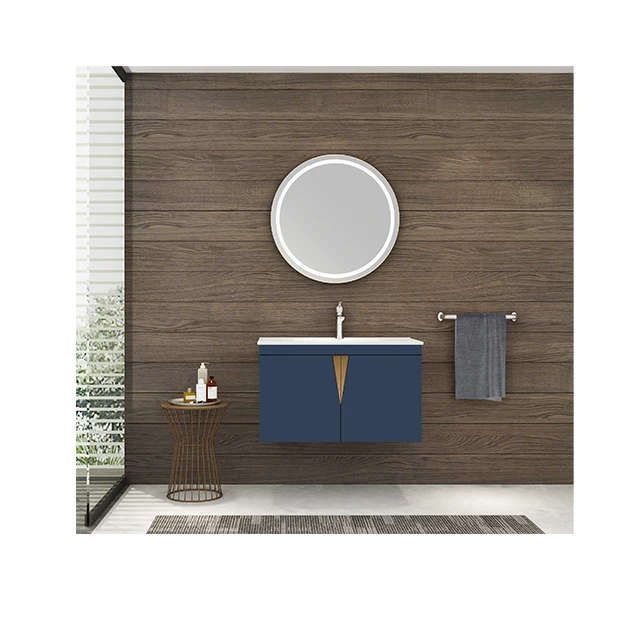 
Лучшие продажи синий цвет 2 двери шкаф для ванной комнаты 