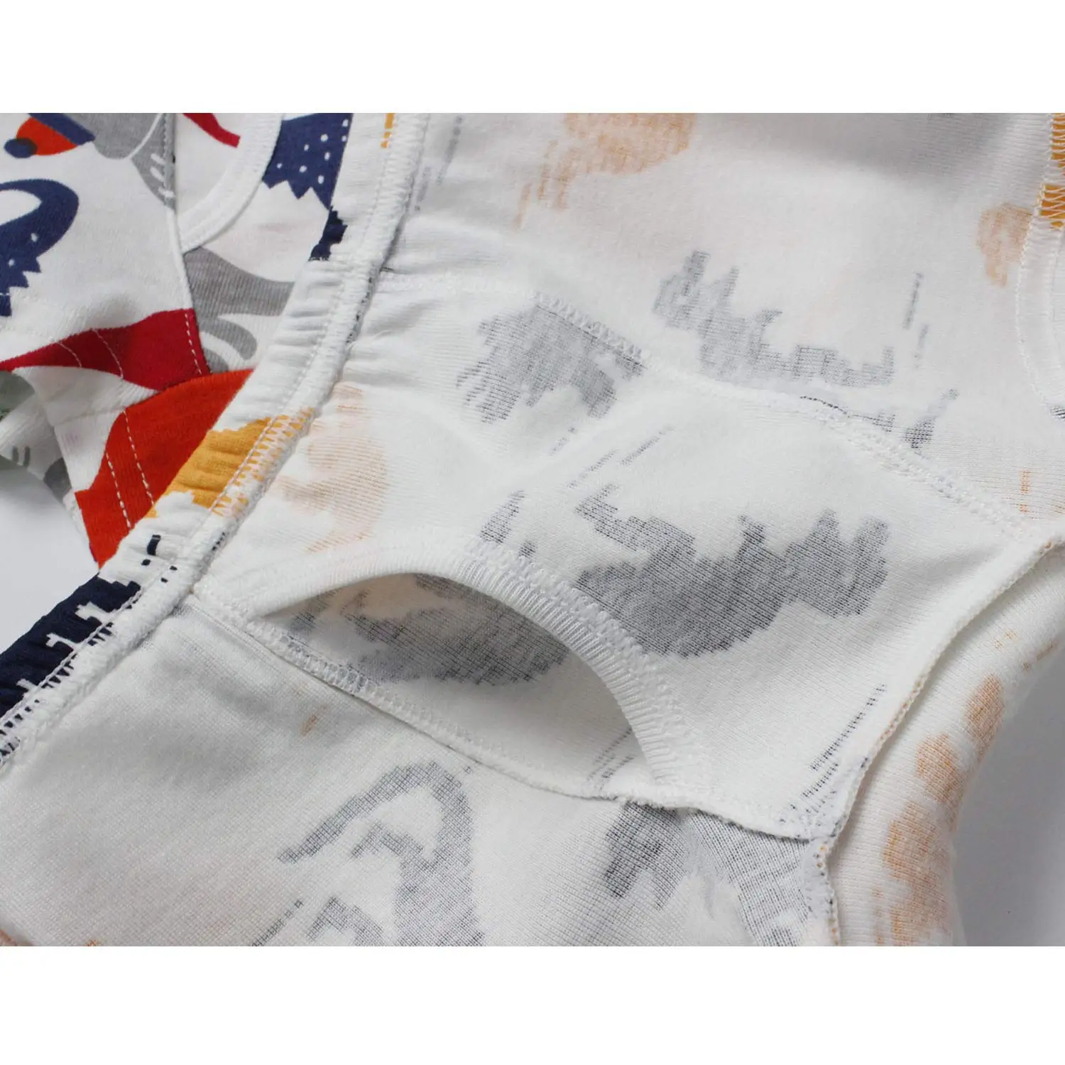 6-Pack Baby Boys Underwear Cotton Boyshort Panties Cartoon Soft Boxer Briefs