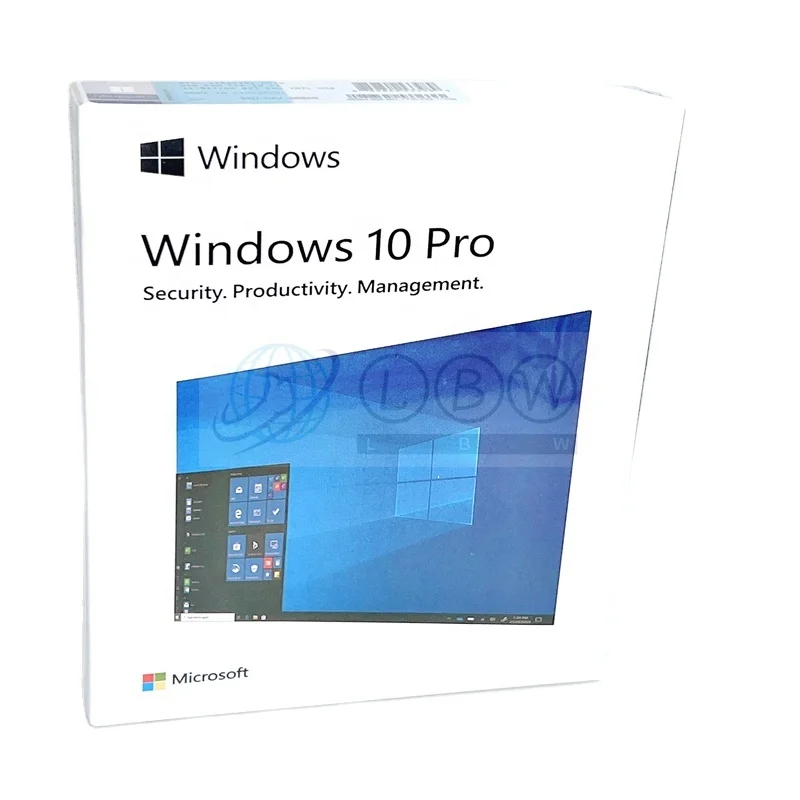 Genuine Hot sell win dows 10 pro usb 100% online activate key cheap sell in bulk retail blue