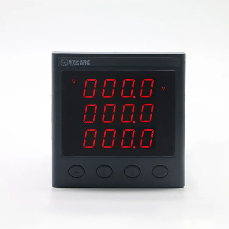 HEYUAN Multi Meter Digital Multimeter MS3UI7E3 Electric Meter Digital Way Lcd Display 3 Phase 100 Amp Panel Meter