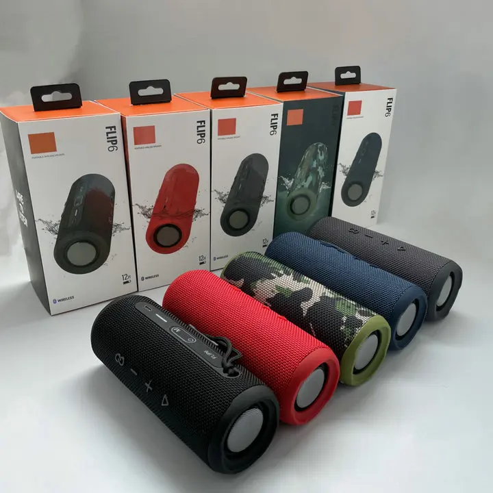 Лидер продаж водонепроницаемый уличный портативный динамик беспроводной JBLFLIP6 HiFi сабвуфер для мобильного