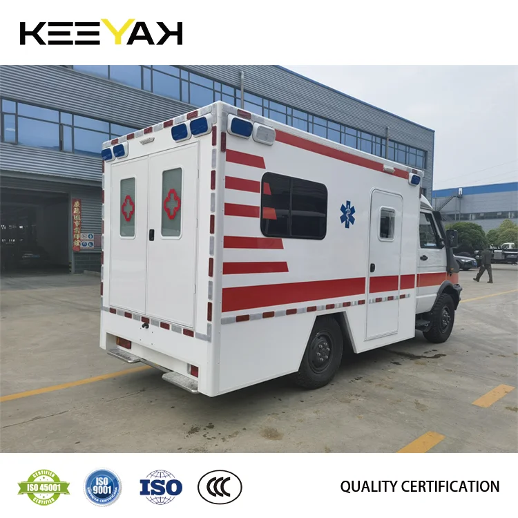 Brand New IVECO 4*4 Patients Emergency Rescue Ambulance Ambulance Monitoring Vehicle Mobile Medical Ambulance Vehicle for Sale