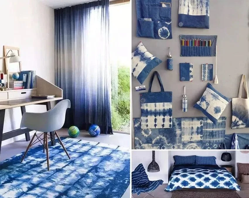 Colorful Crochet ethnic style personalized Table Cloth