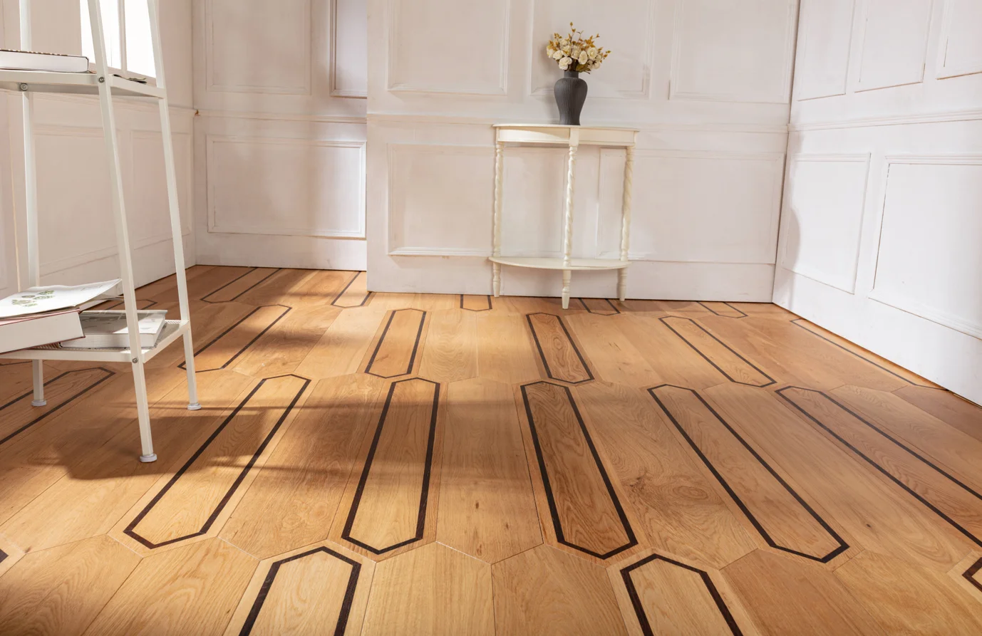Engineered Oak Parquet Wood Flooring Natural Color oak Herringbone Wood Flooring Parquet Flooring