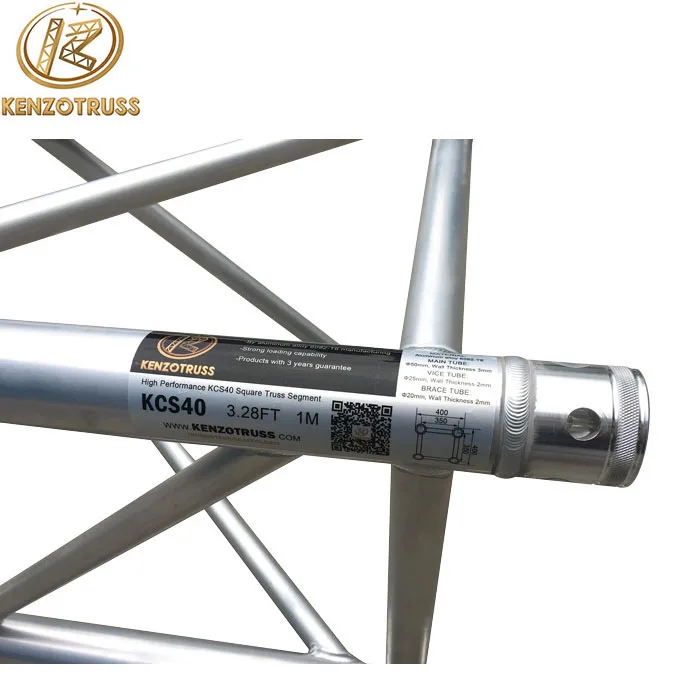 Aluminum spigot truss 400 stage truss for sale