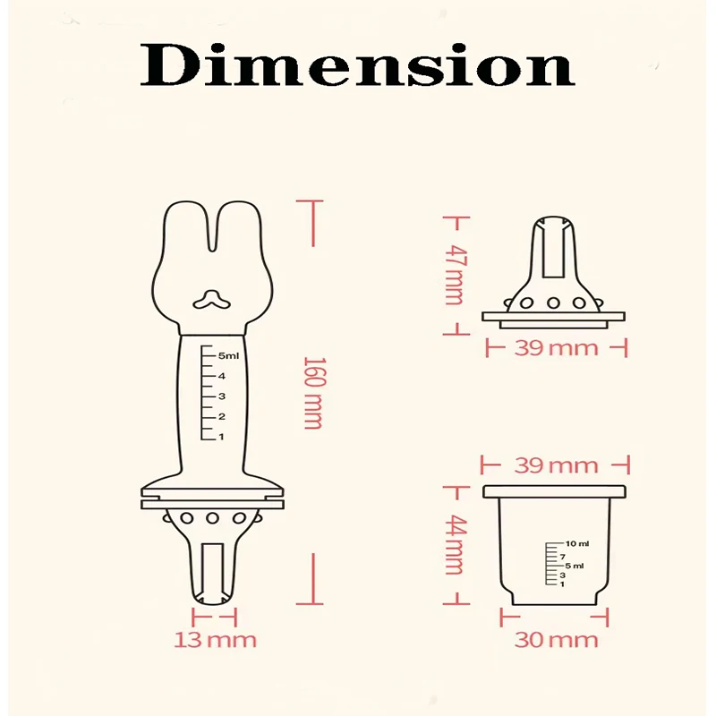 Baby oral feeding syringe for medicine Kids medicine Pacifier feeder  baby medicine dropper