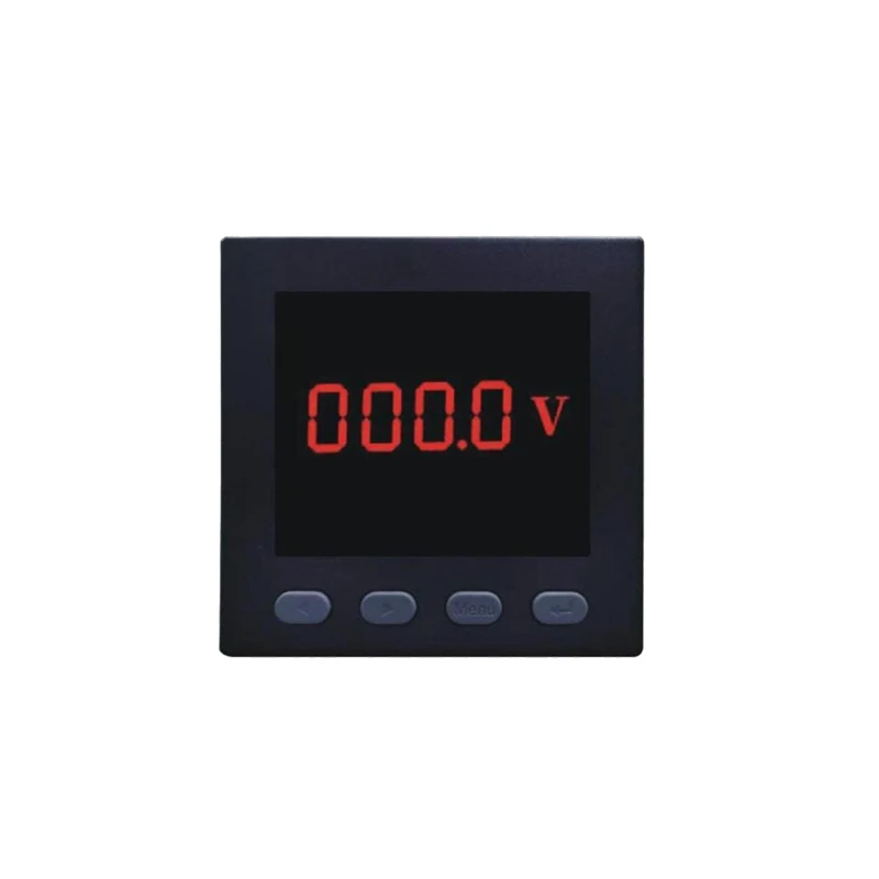 Network Monitor R485 three phase smart digital LCD voltmeter voltage ampere meter