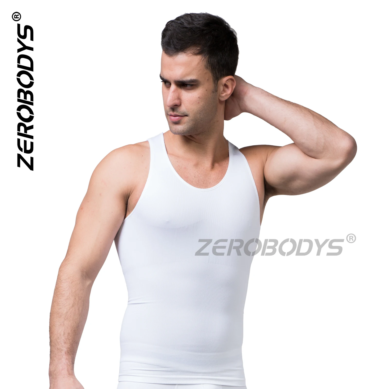 ZEROBODYS W077 Seamless COOLMAX Abdomen Plus Compression Plus Size Body Tummy Control Shapewear