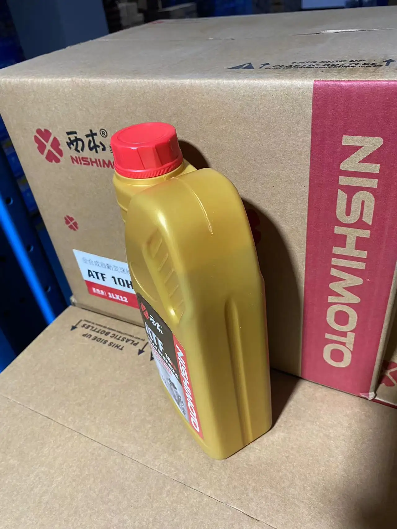 NISHIMOTO ATF 10HP TOP Grade Transmission Oil 1 Liter Fully Synthetic Automatic Transmission Fluid