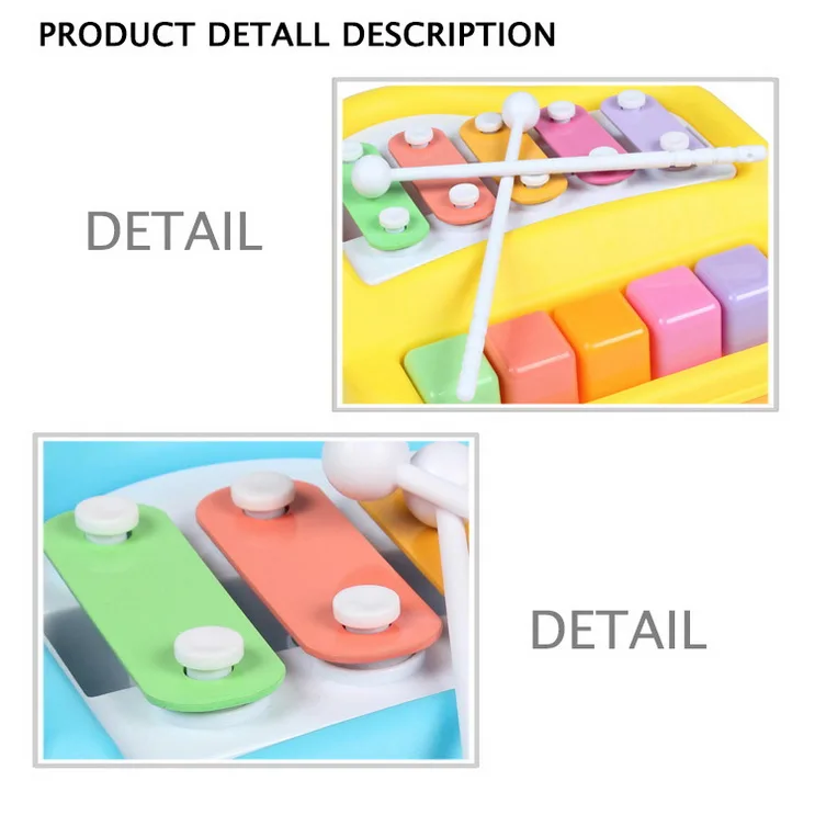 Musical Education Kids Xylophone Baby Wooden Toys Musical Instruments Kid Toy