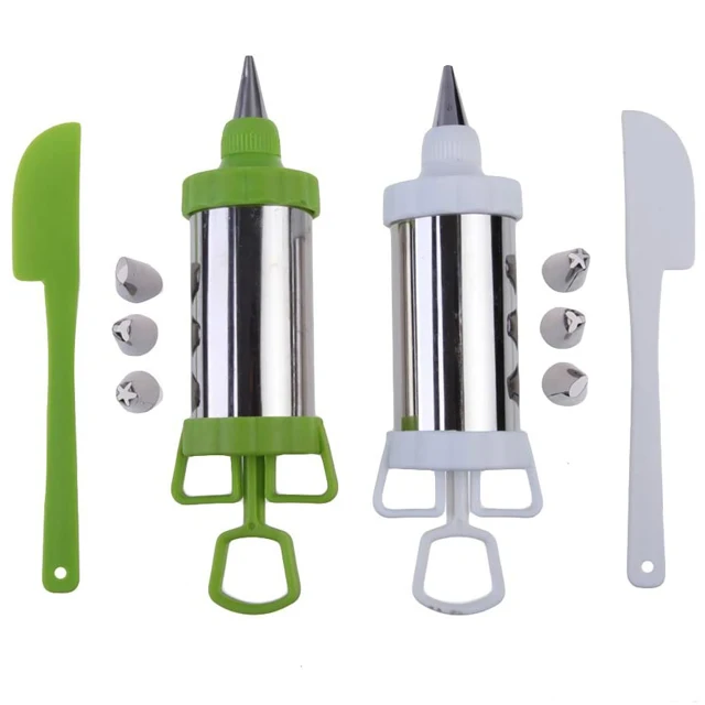 
Amazon Hot-sale Bakeware Cake decorating syringe Icing Decorating injector Tools 