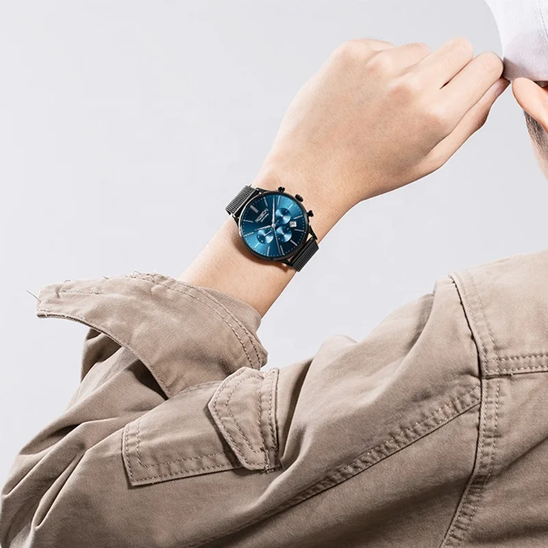 
Online Shop Hot Sale Fashion Brand Ailuo & Rosdn Mens Watch Tourbillon Movement Moon Phase Mechanical Automatic Watch Luxury 