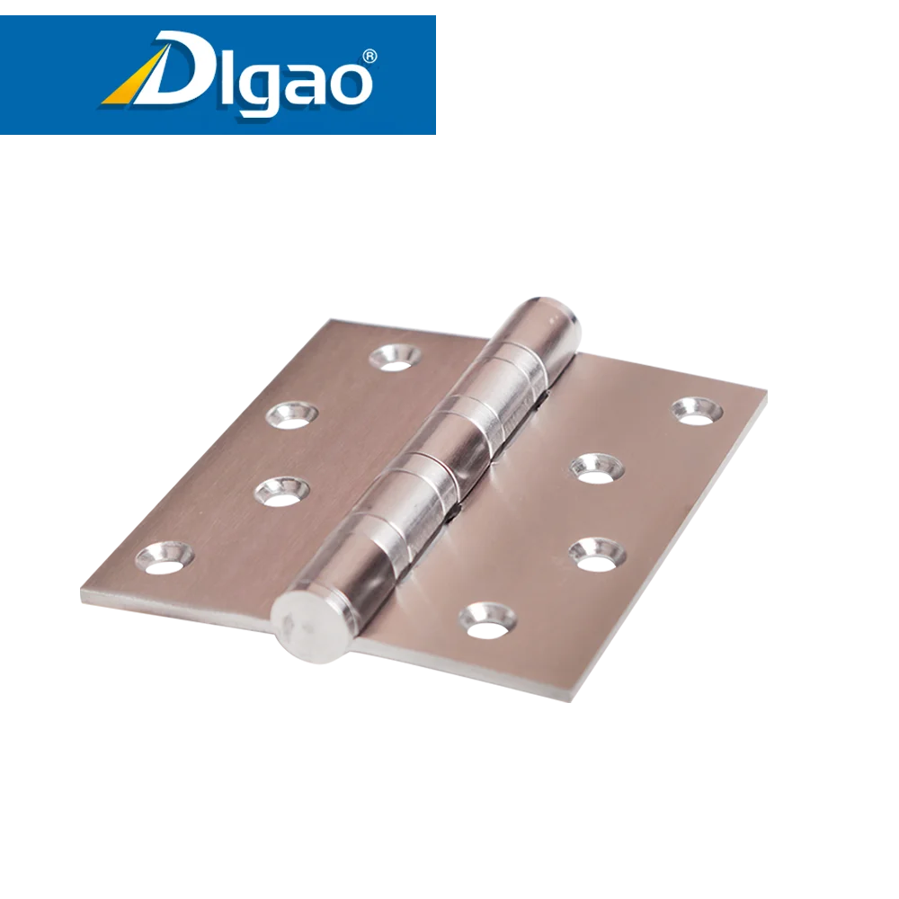 High quality metal door hinges factory direct sales brushed stainless steel multi-size hinge