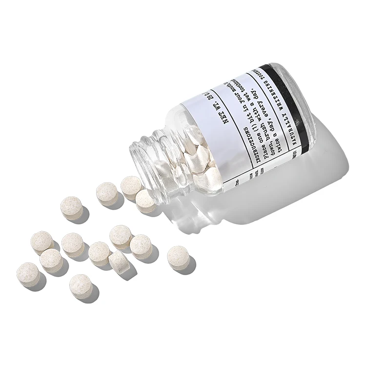 Wholesale OEM Remove Surface Stains Mint Flavor Fluoride Free Travel Eco Friendly Antiplaque Whitening Toothpaste Tablets