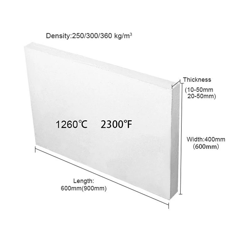 Shandong Calcium Silicate Insulation 5mm 600*600 Ceramic Fiber Board For Building