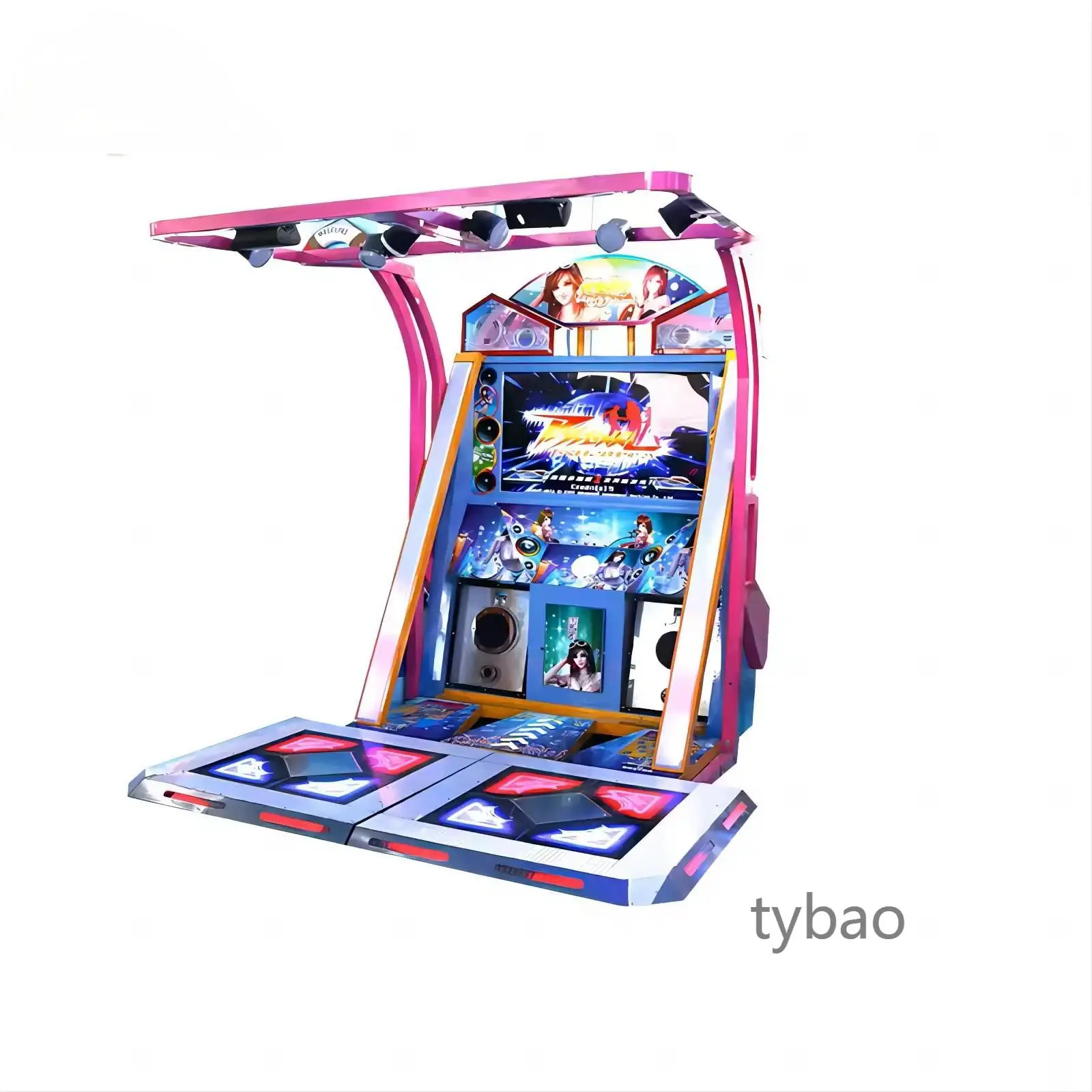 Игровой автомат для танцев с монетоприемным управлением