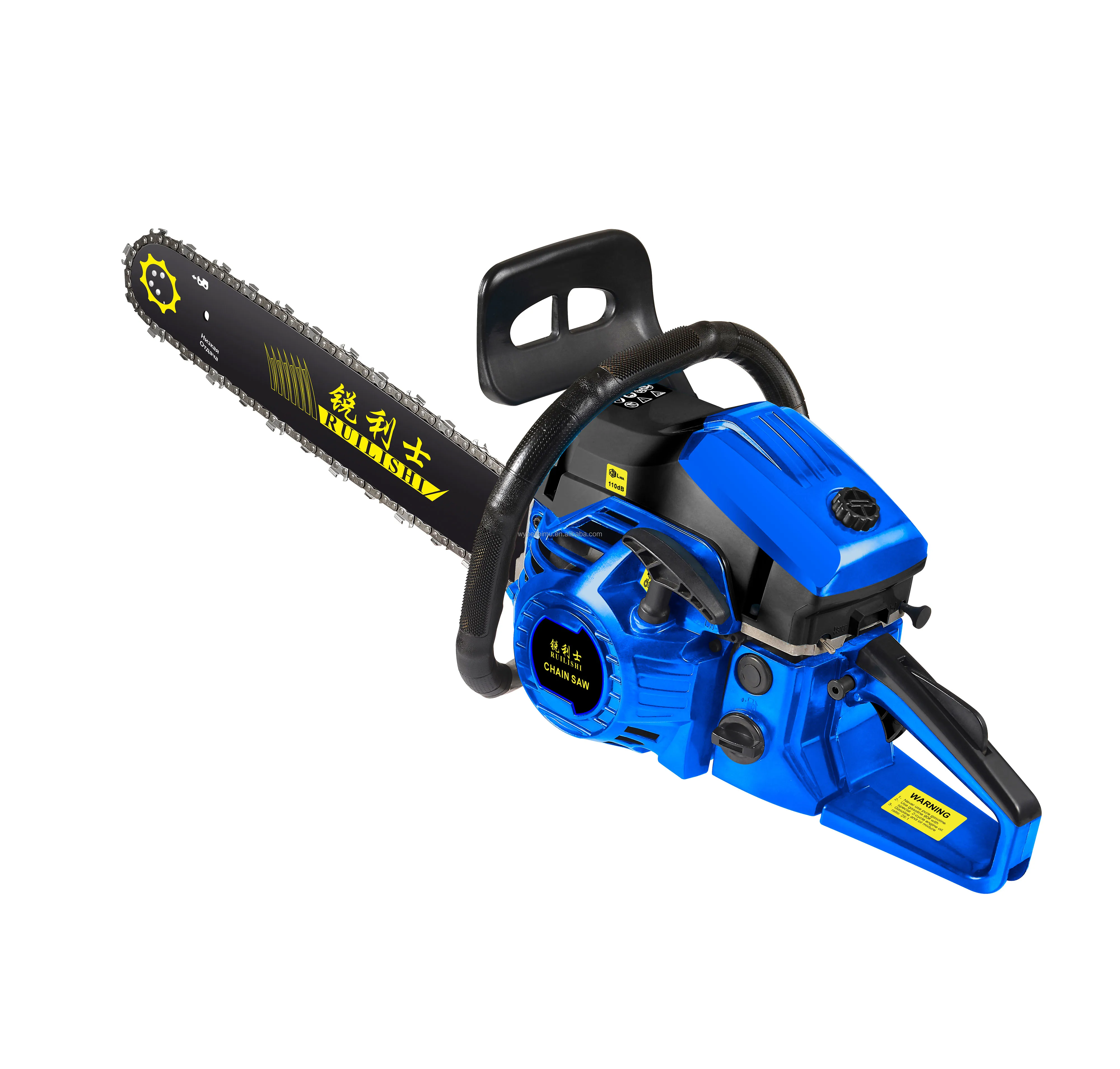 Strong power 58cc Petrol chain saw wood design cutting machine ,gasoline chain saw 2 stroke oil for chainsaw gardening equipment