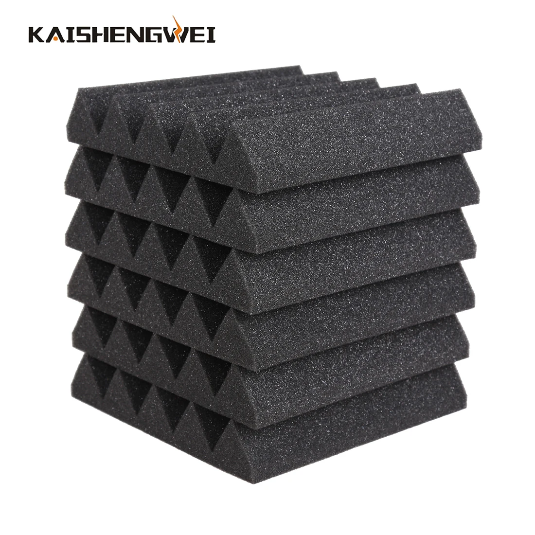 30*30*5cm Sound-absorbing Foam KTV Acoustic Panels for Walls Decor Recording Studio Self-adhesive Wedge Soundproof Foam