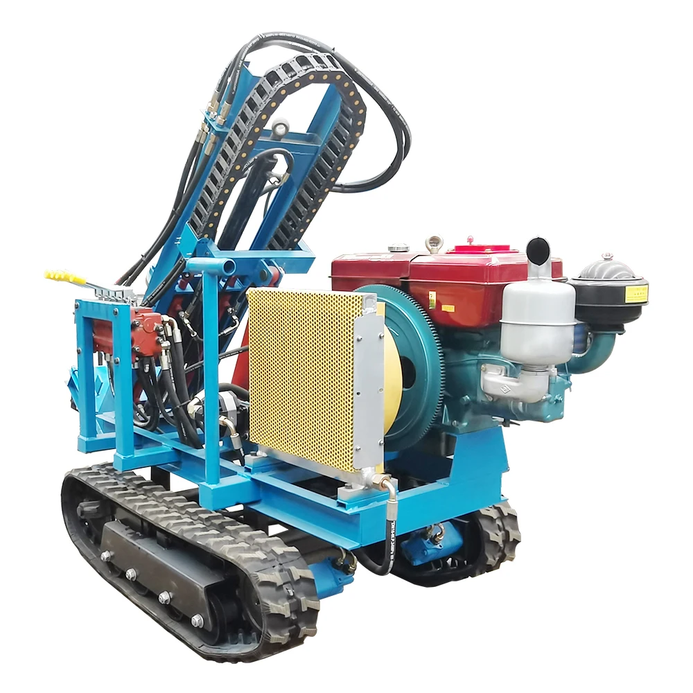 Hydraulic screw soil ground pile drivers for PV Solar Photovoltaic Installation